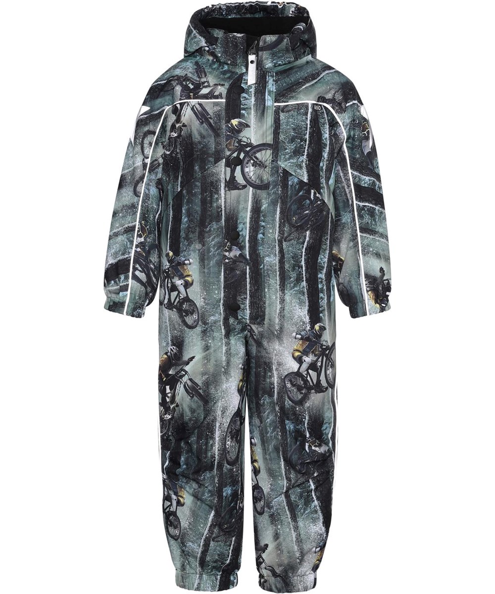 Polaris - Snow Bikers - Recycled green bike snowsuit