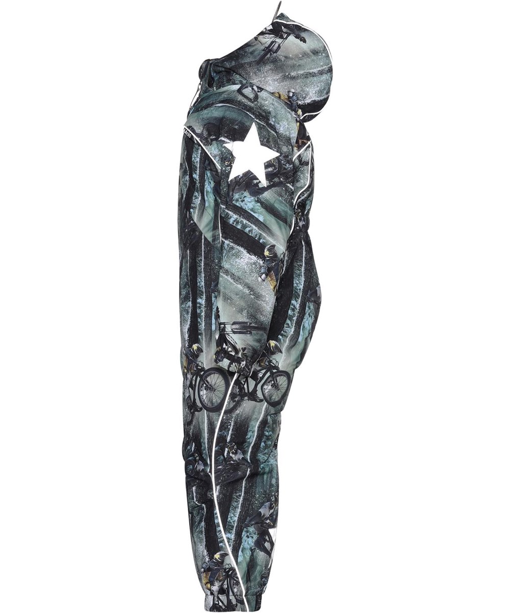 Polaris - Snow Bikers - Recycled green bike snowsuit