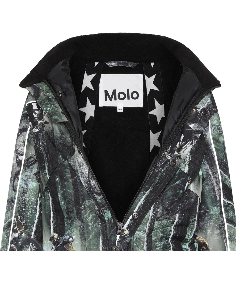 Polaris - Snow Bikers - Recycled green bike snowsuit