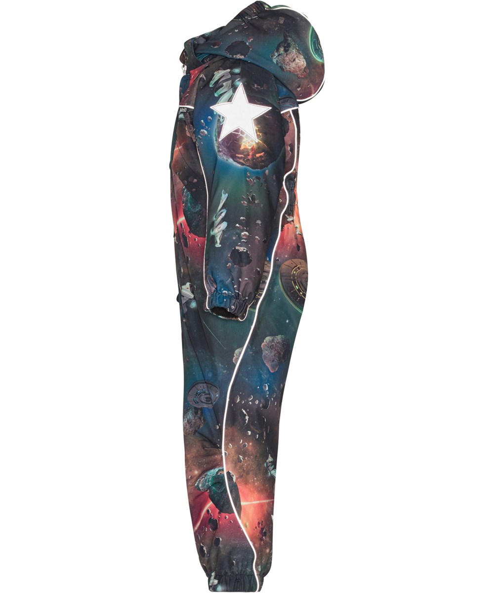 Polaris - Space Journey - Recycled snowsuit with planet print