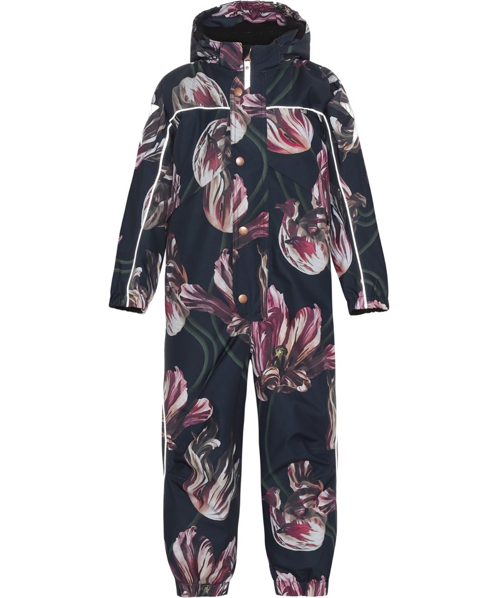 Polaris - Tulips - Recycled snowsuit tulip print reflectors