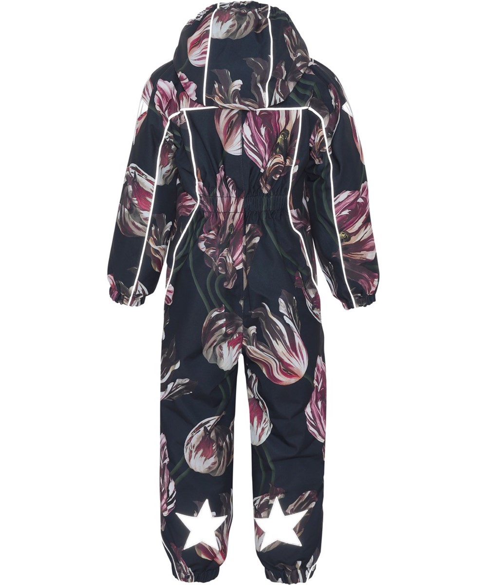 Polaris - Tulips - Recycled snowsuit tulip print reflectors