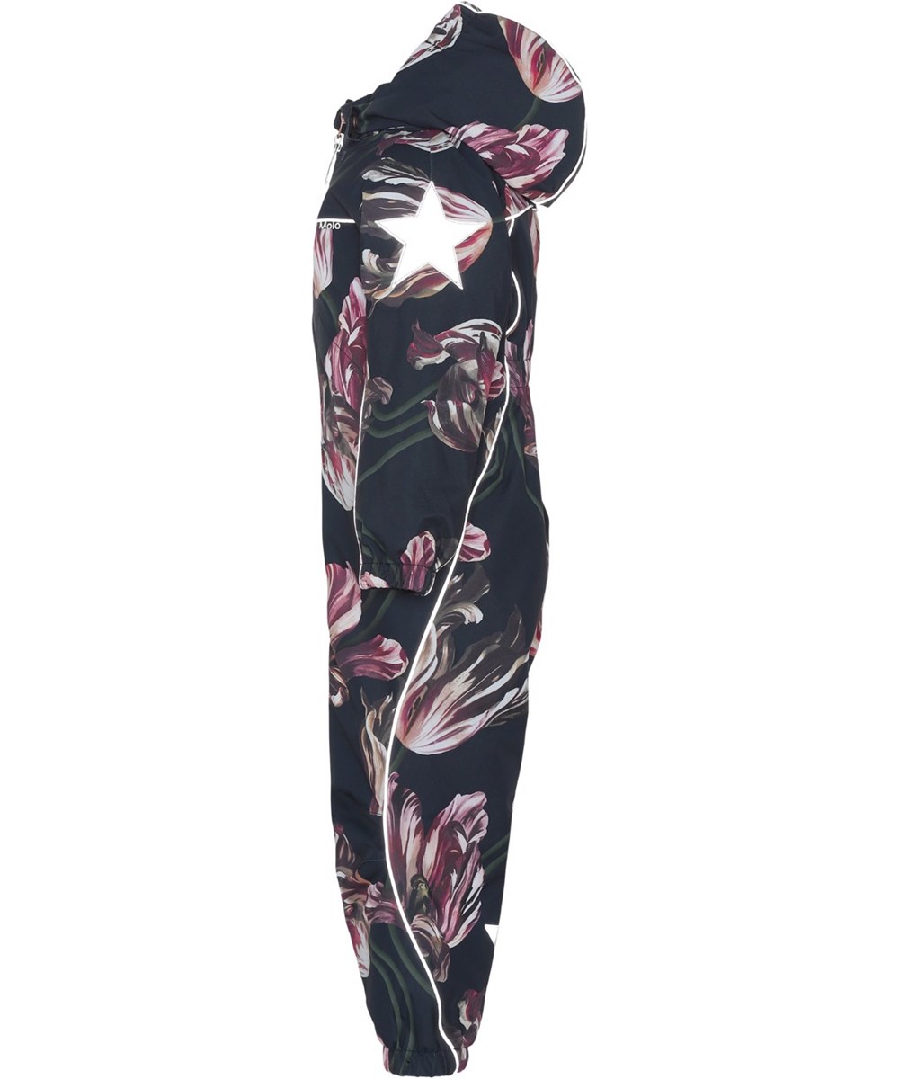 Polaris - Tulips - Recycled snowsuit tulip print reflectors