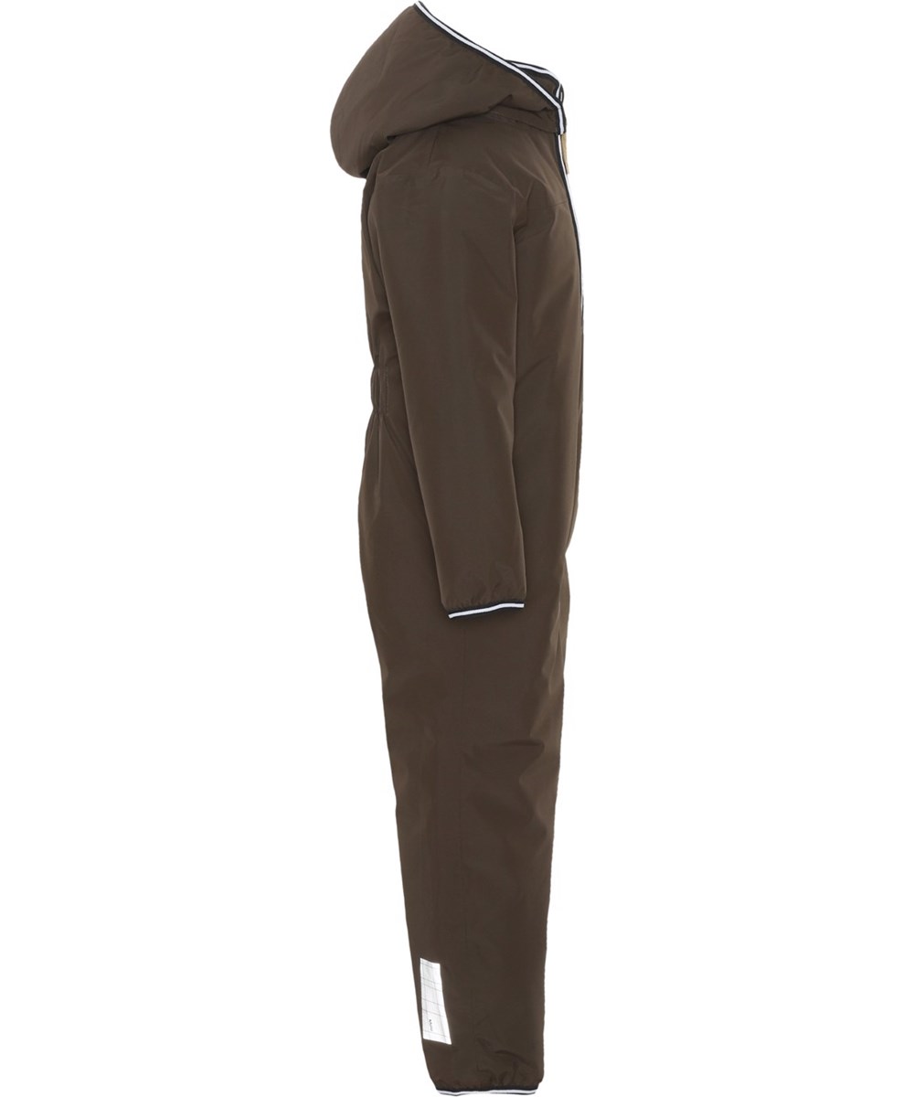 Wain - Deep Oak - Recycled dark green lined rain suit