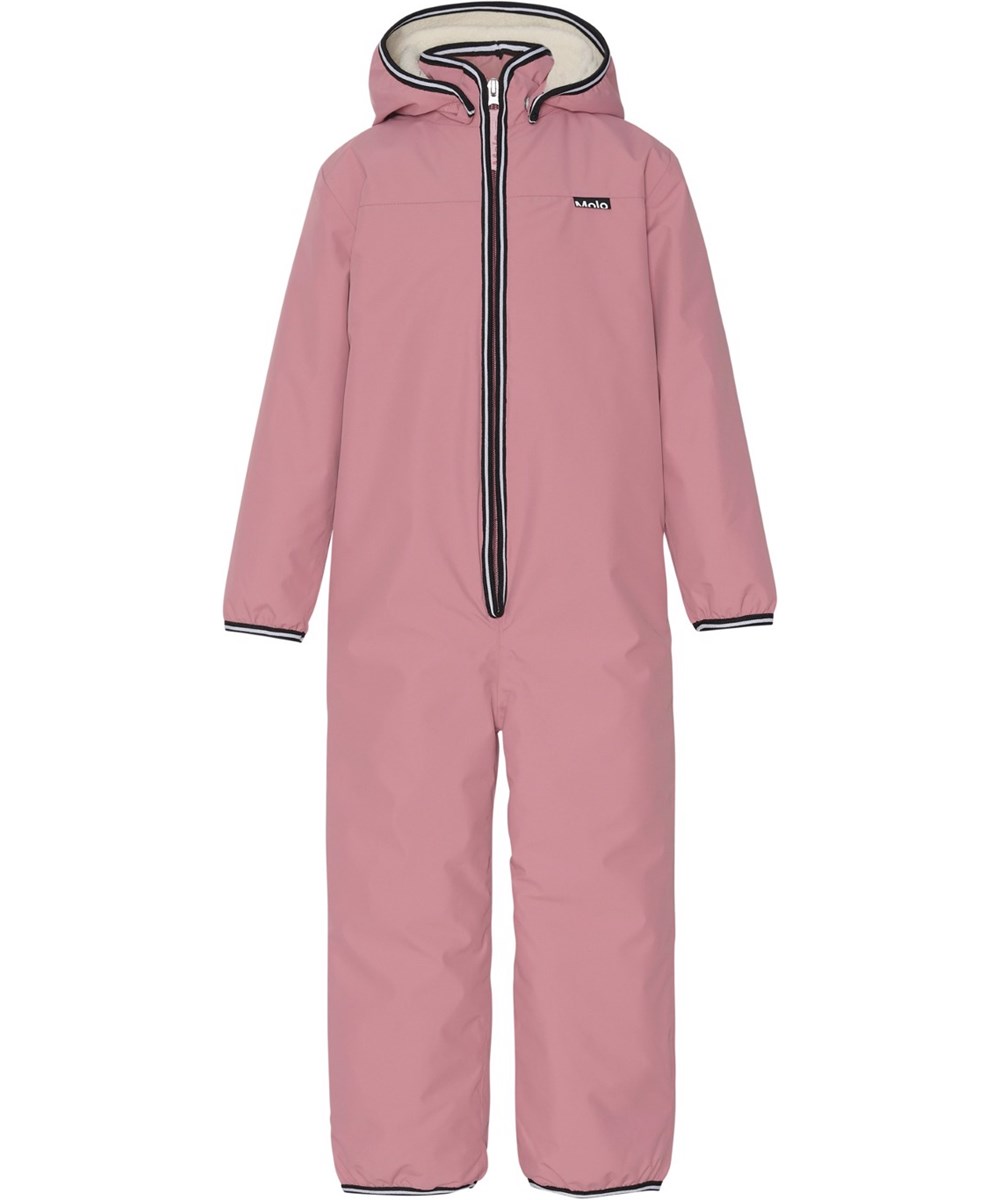 Wain - Velvet Rose - Recycled pink lined rain suit