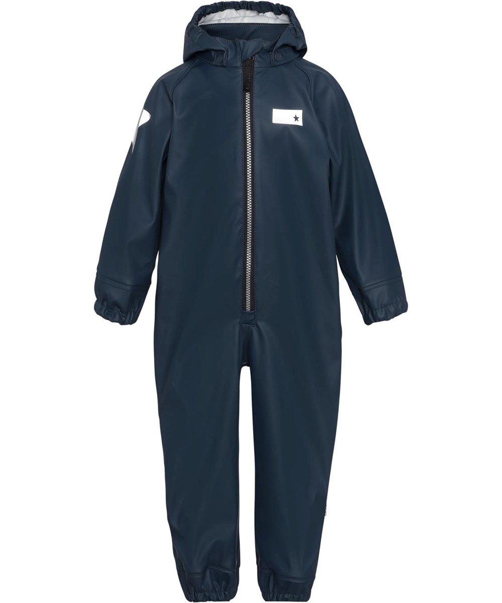 Wake - Summer Night - Dark blue breathable rain suit