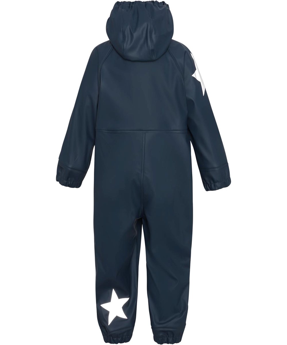Wake - Summer Night - Dark blue breathable rain suit