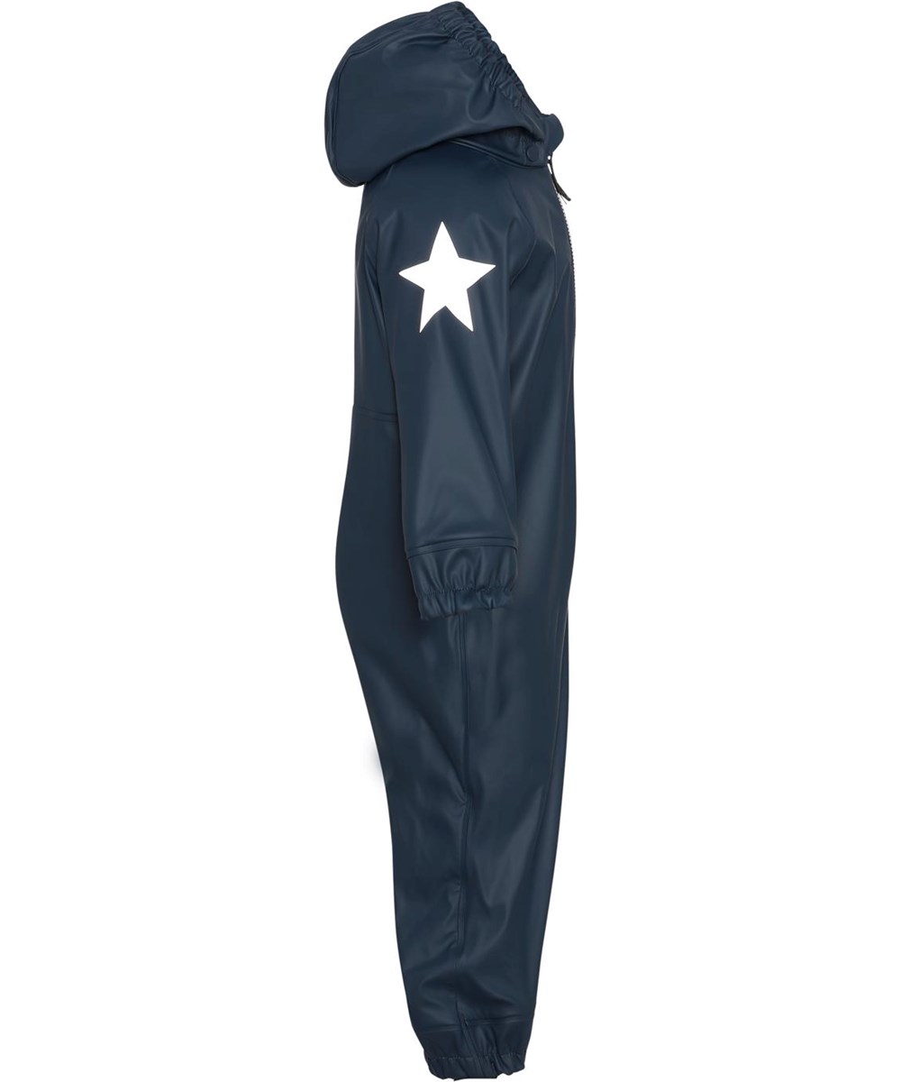 Wake - Summer Night - Dark blue breathable rain suit