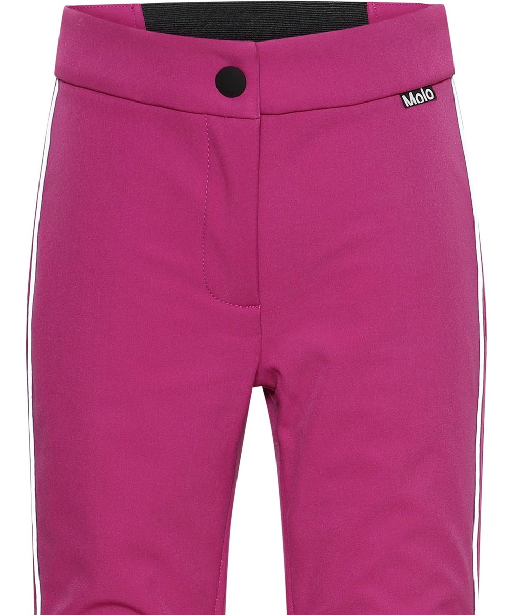 Harlie - Wild Pink - Recycled pink skibukser med svaj