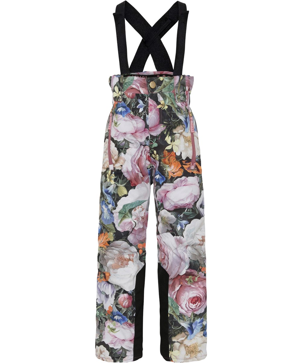 Play Pro - Still Life - Recycled skibukser med blomster print 