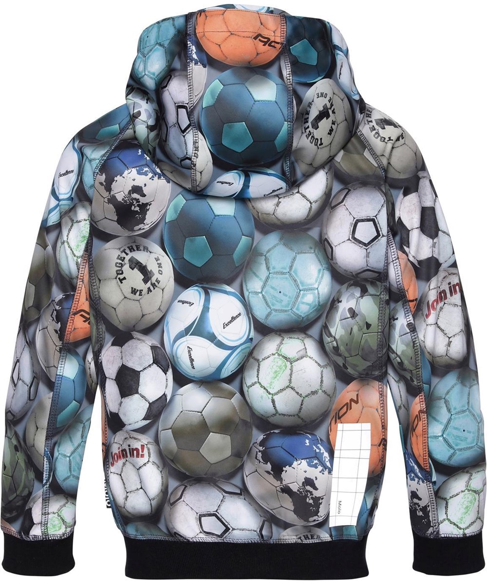 Cloudy - Football Camo - Vandtæt softshell med fodbold print