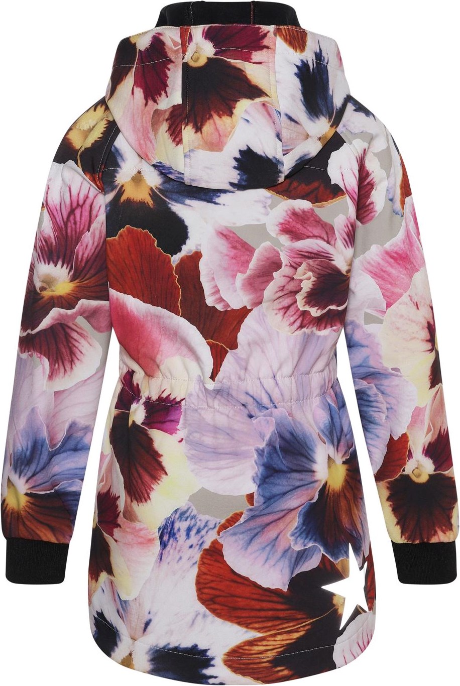 Hillary Giant Floral Figursyet softshell jakke med blomster Molo