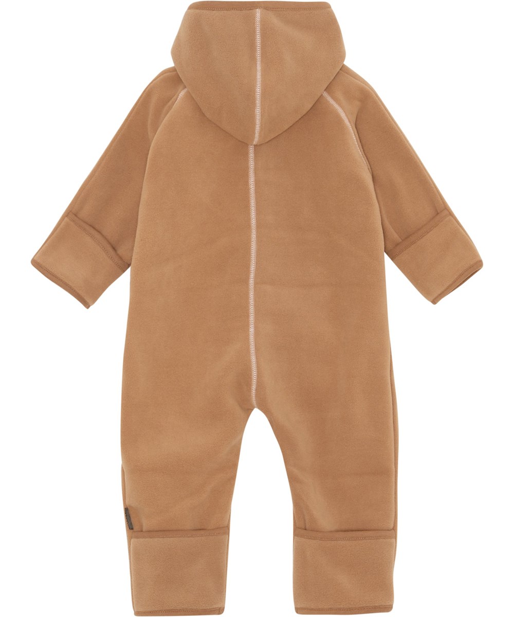 Udo - Rose Mist - Recycled rosa baby fleecedragt 