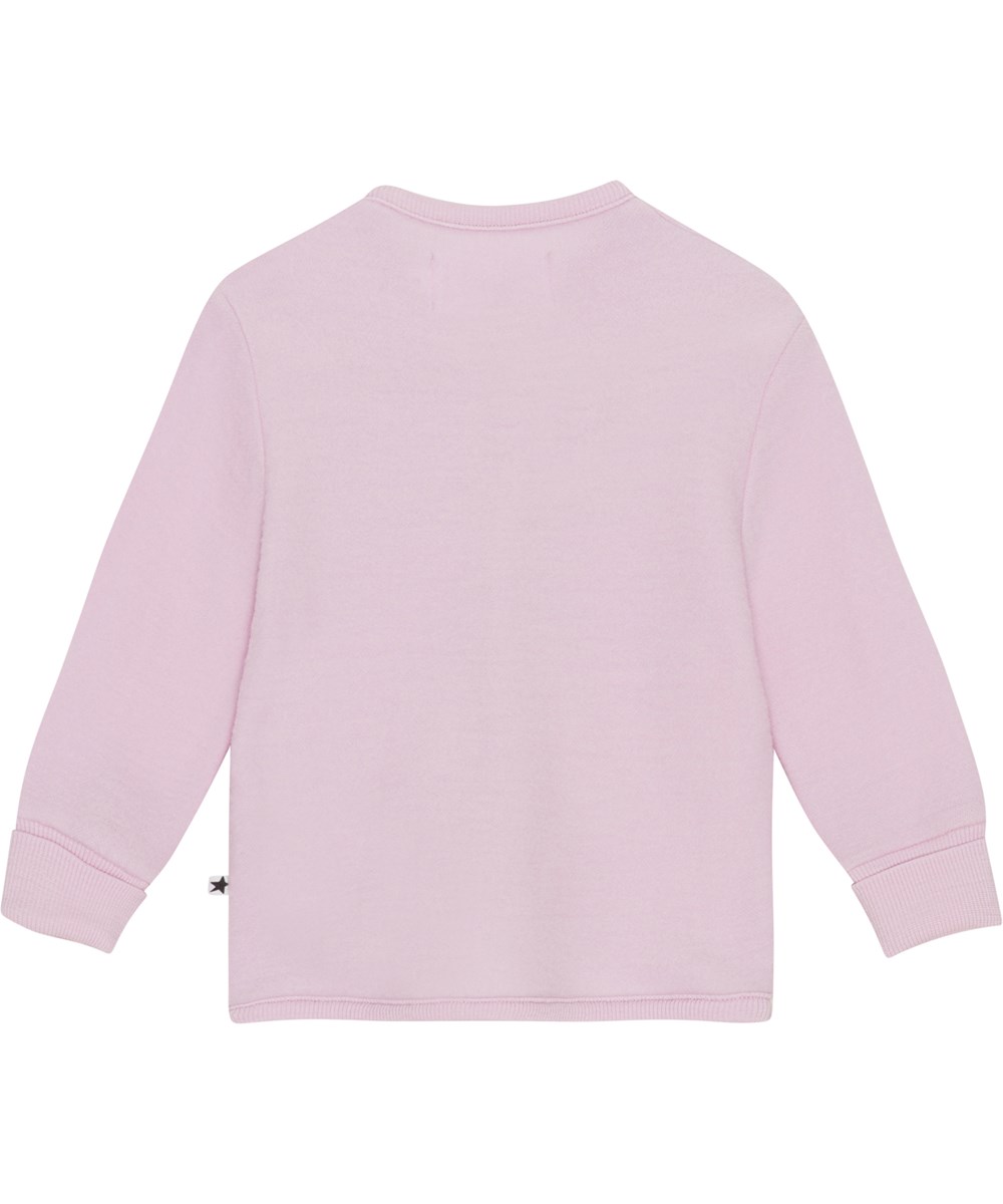 Umber - Alpine Glow - Lilla cardigan til de mindste i 100% merinould