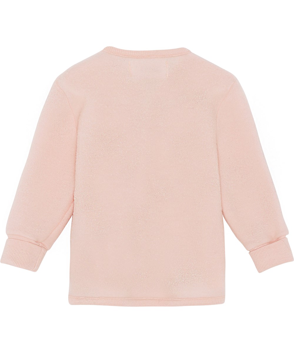 Umber - Wild Rose - Rosa baby jakke i uld