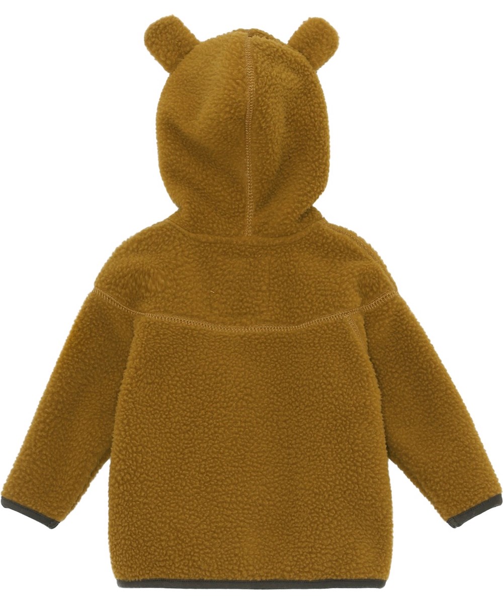 Ummi - Earthy - Recycled brun baby fleece jakke