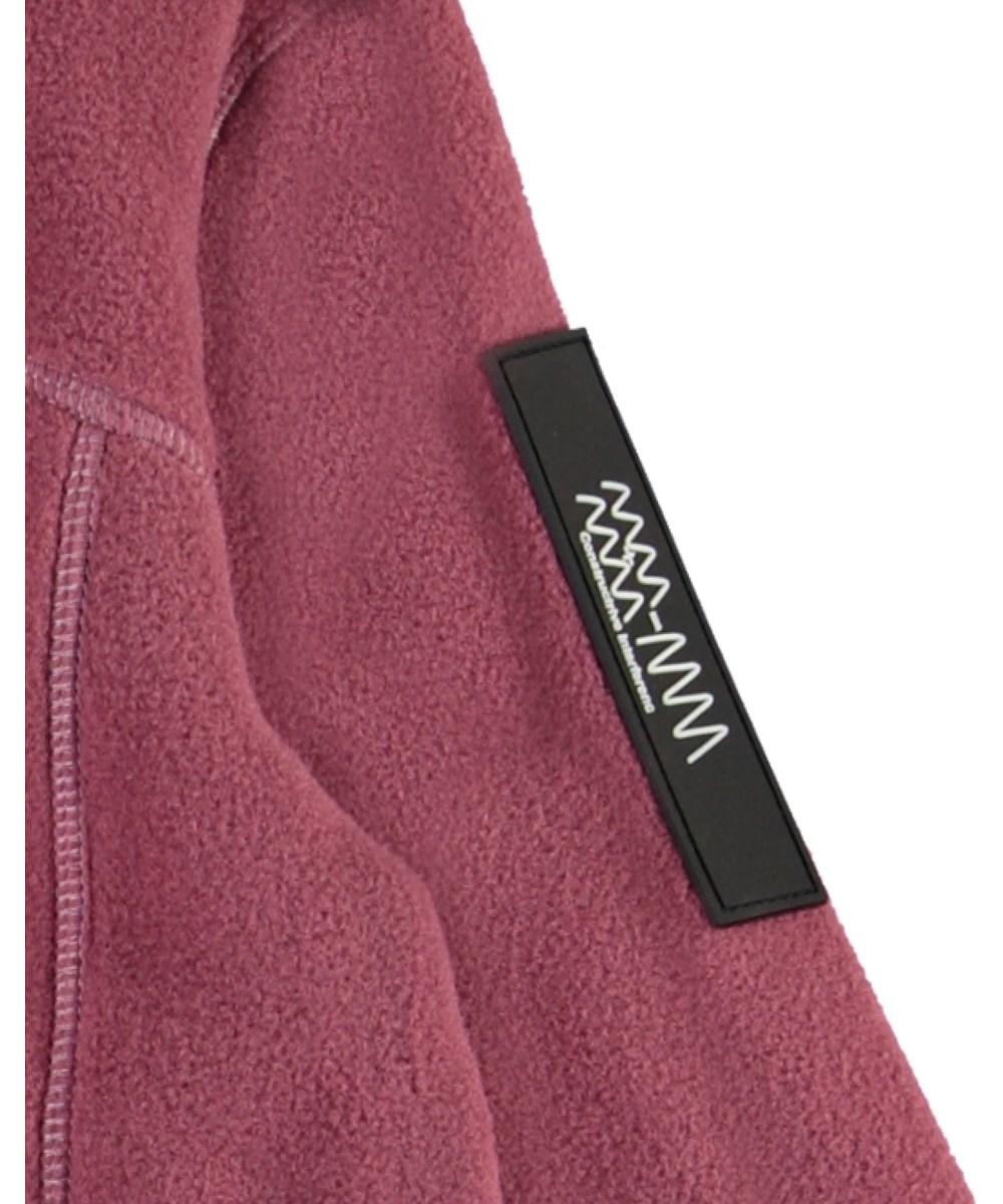 Urbano - Maroon - Mørke rosa fleecejakke