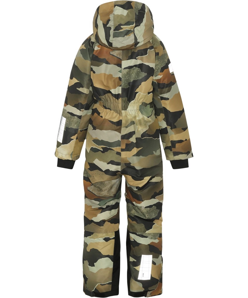 Hux - Autumn Camo - Recycled ski flyverdragt i camouflage print