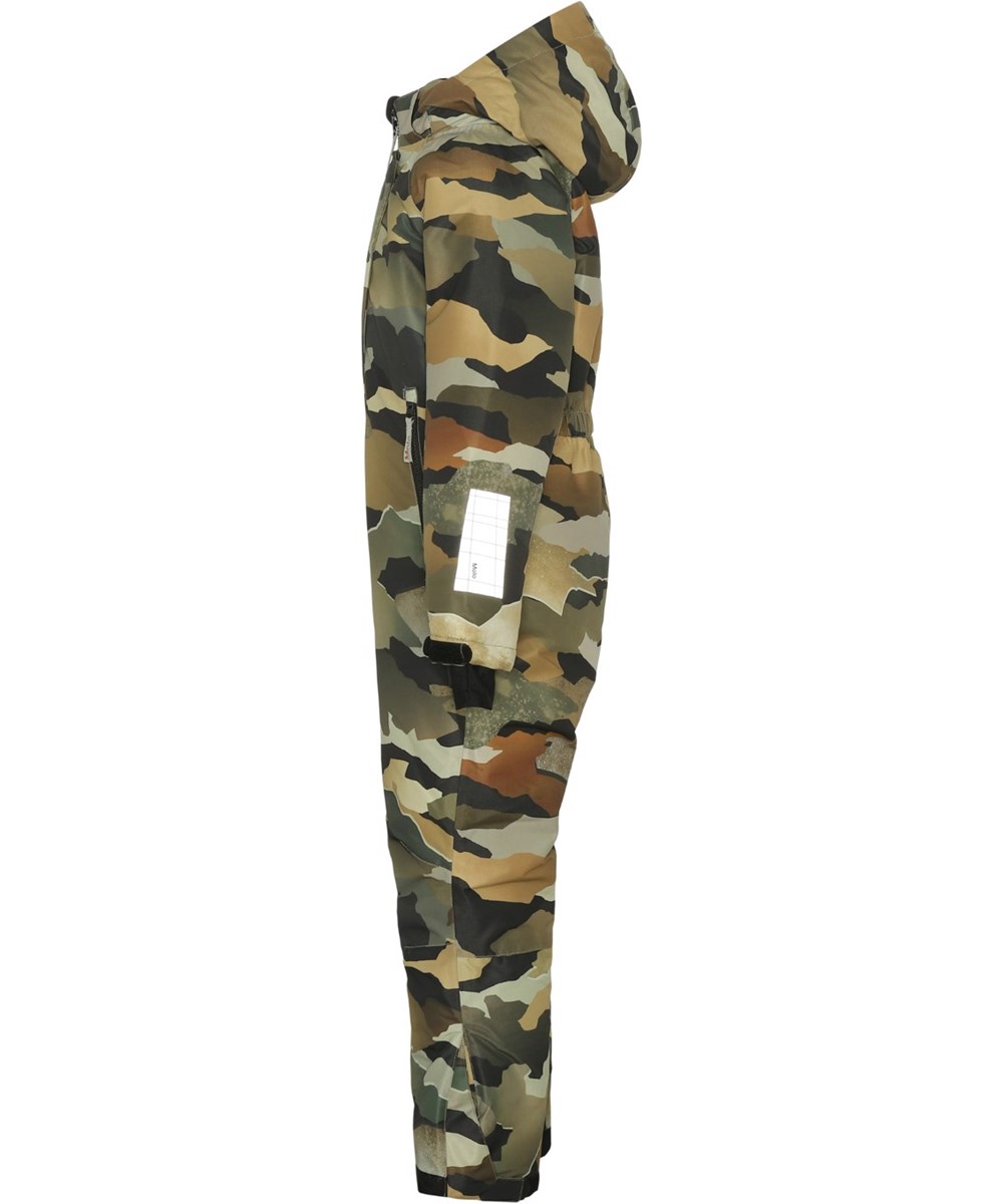 Hux - Autumn Camo - Recycled ski flyverdragt i camouflage print
