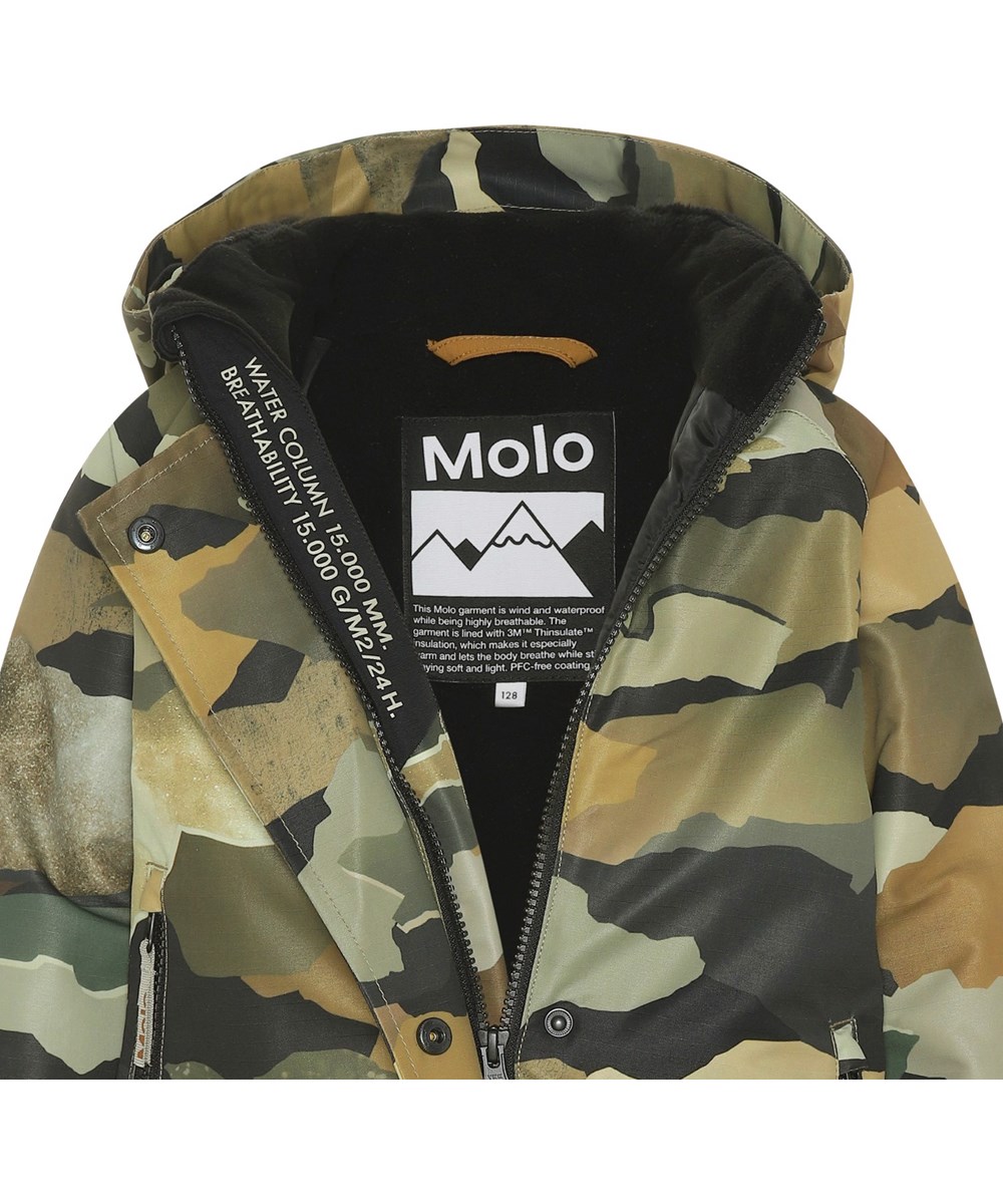 Hux - Autumn Camo - Recycled ski flyverdragt i camouflage print
