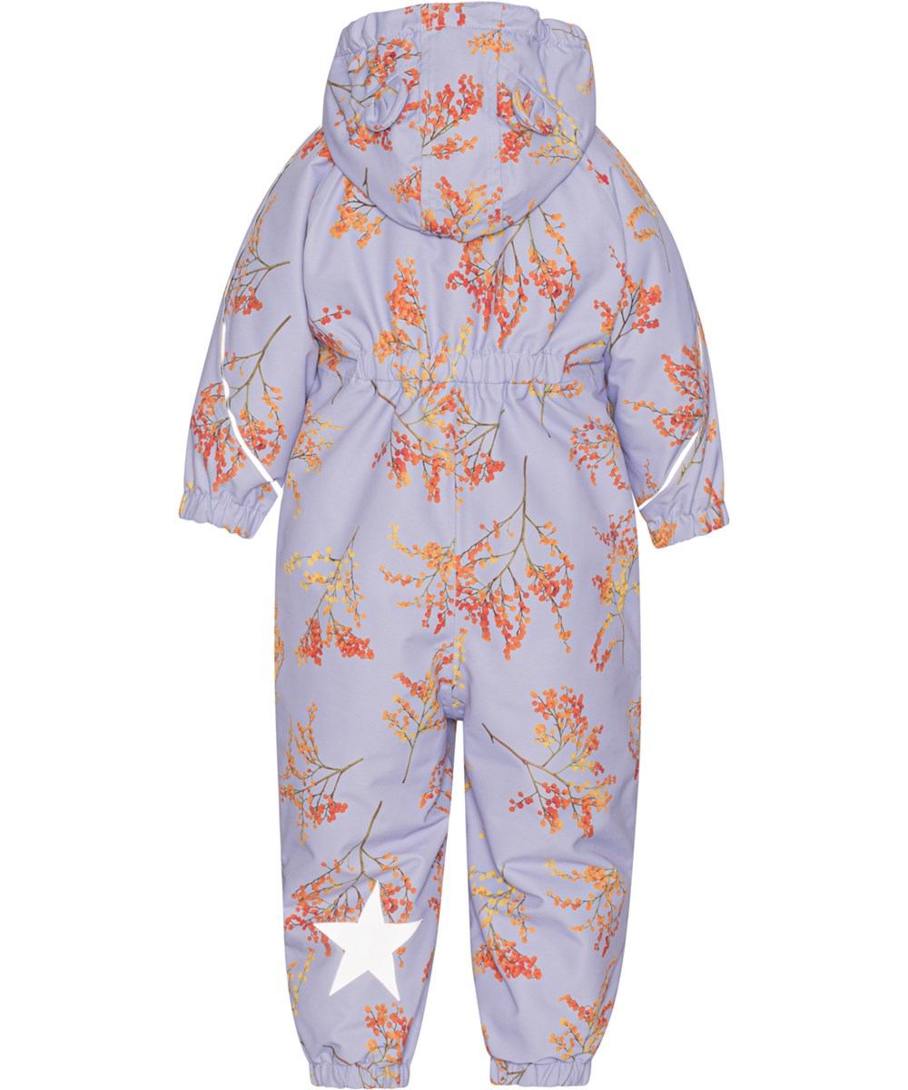 Hyde - Cosmic Mimosa - Recycled lyslilla flyverdragt med orange grene