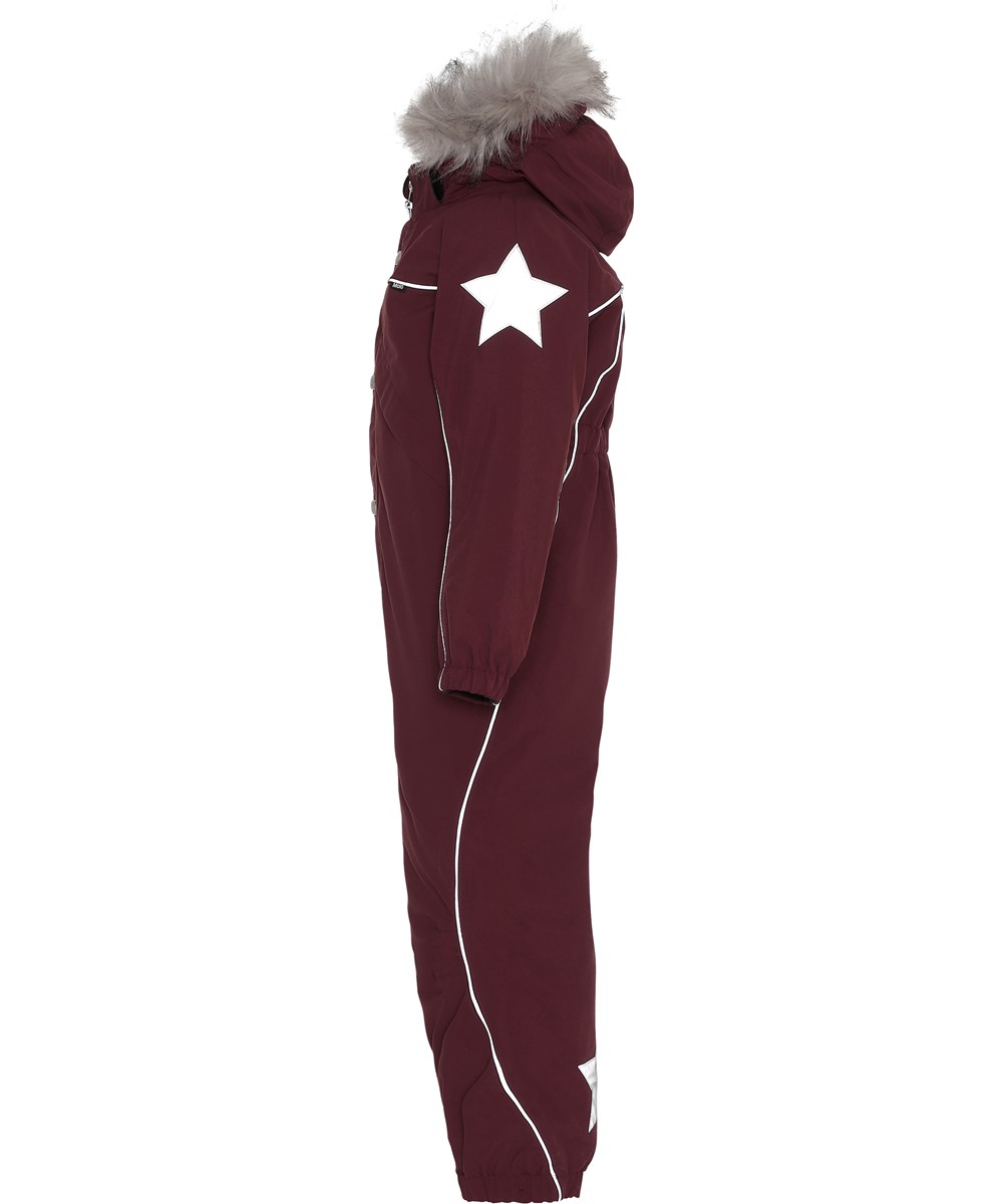 Polaris Fur - Carbernet - Flyverdragt med faux fur