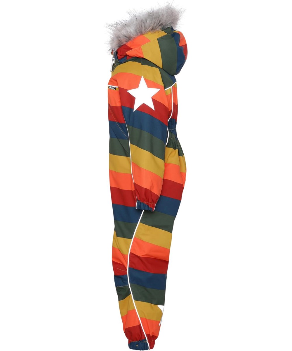 Polaris Fur - Rainbow - Recycled flyverdragt med regnbue print