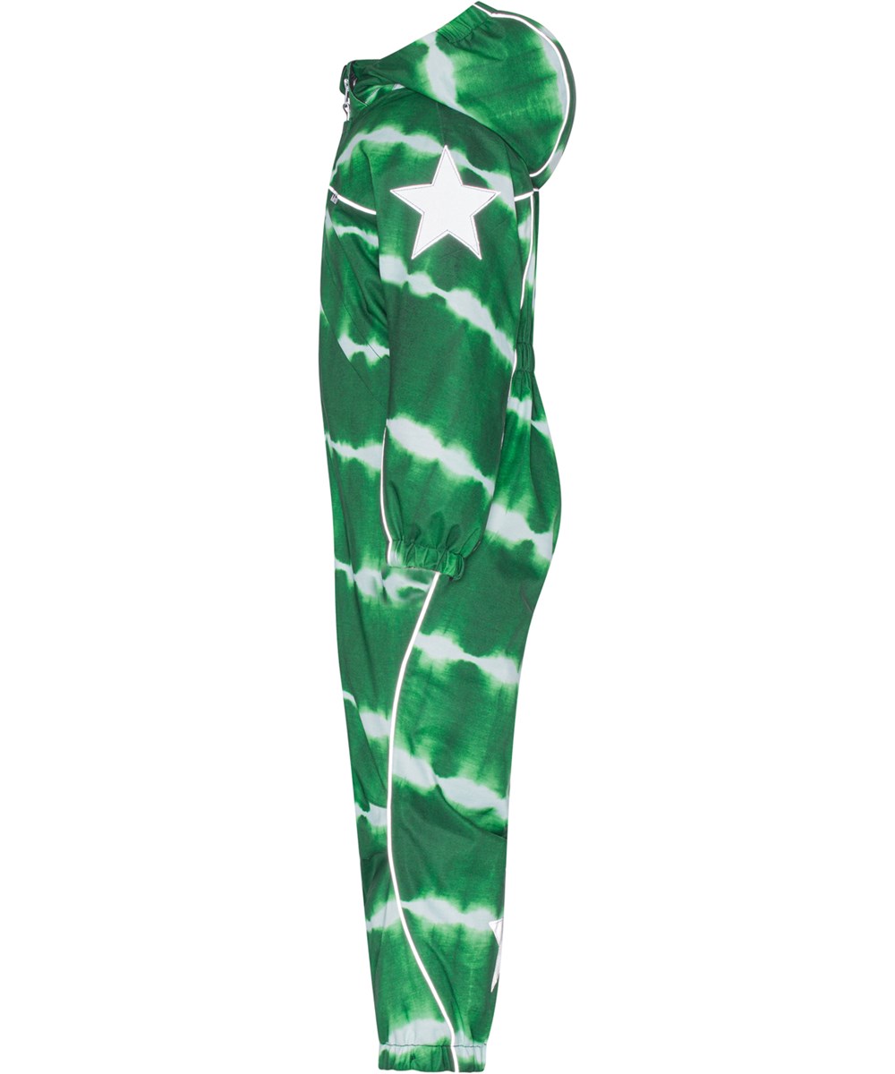 Polaris - Tie Dye Green - Recycled flyverdragt med grønt tie-dye print