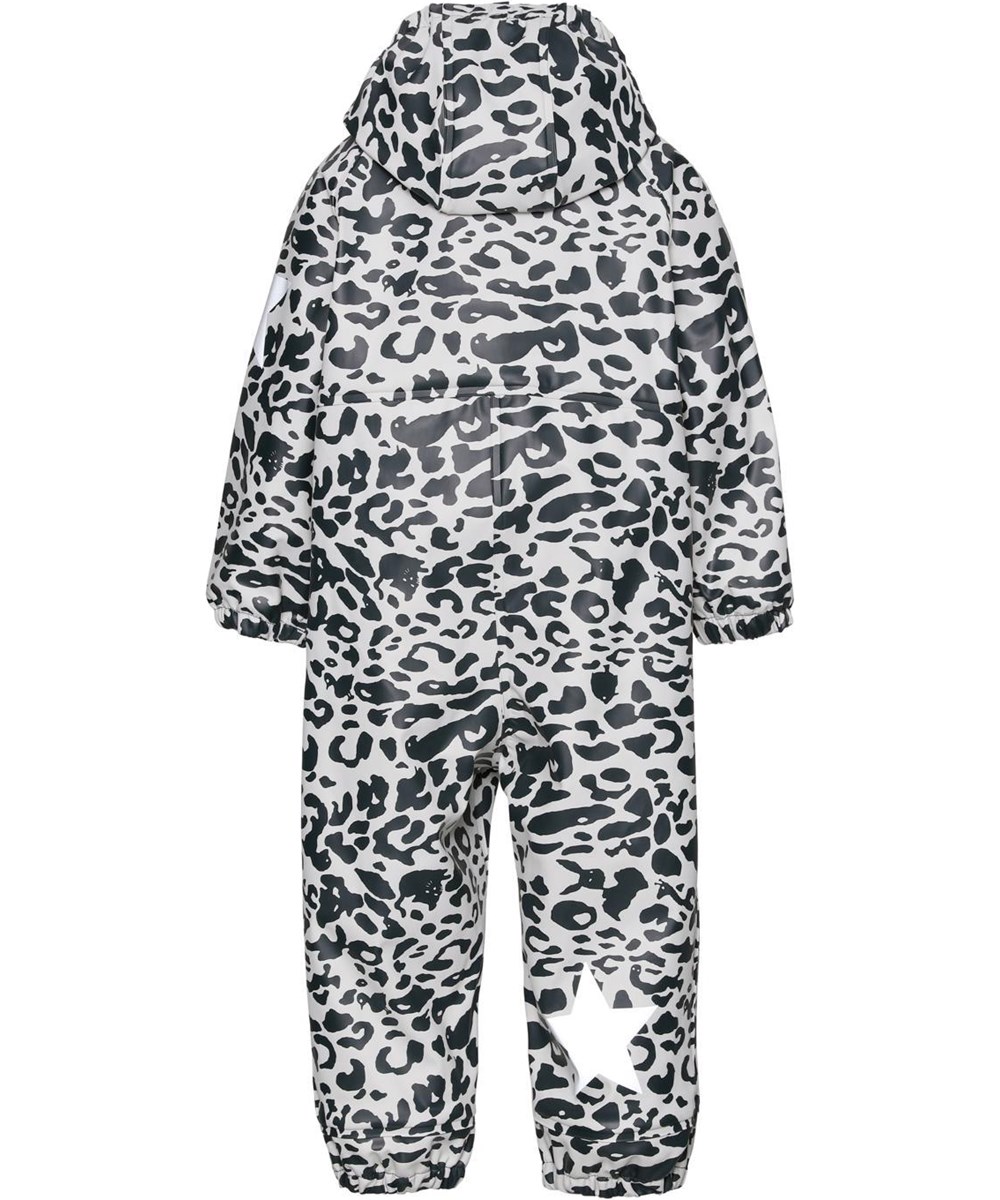 Wake - Leo Blue - Blå og hvid leopard regndragt