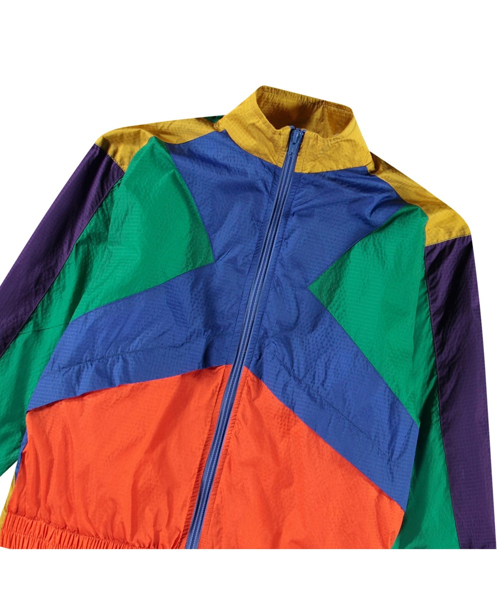 Henk - Colourblock - Multifarvet jakke til børn med flotte snit og inspiration hentet fra 80erne.