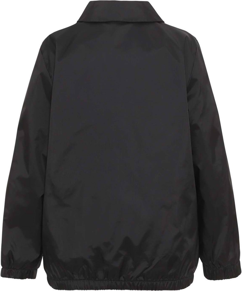 Hoskin - Black - Sort jakke i 100% recycled nylon 