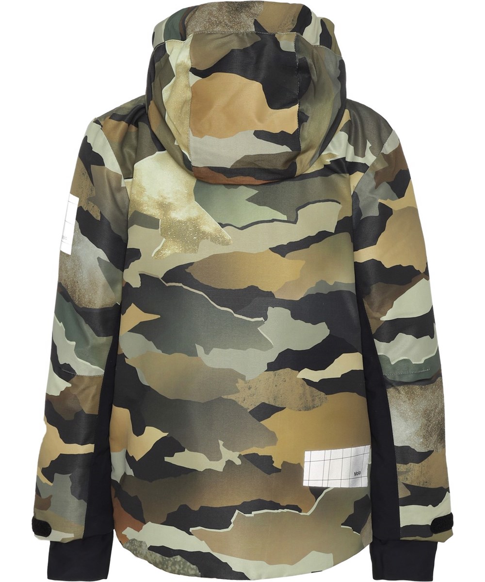 Alpine - Autumn Camo - Recycled skijakke med camouflage print