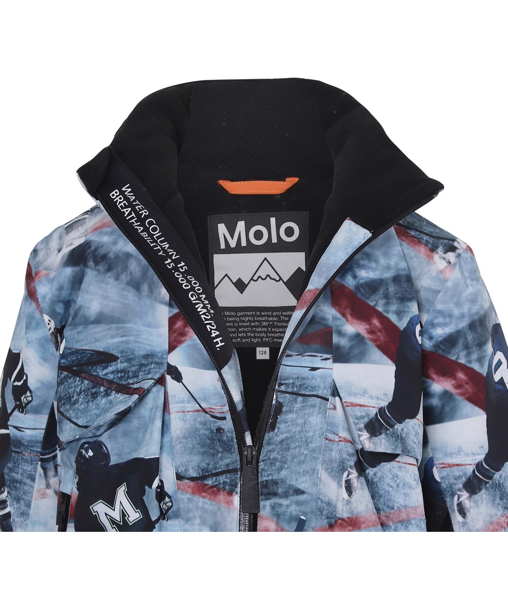 Alpine - Ice Hockey - Vandtæt skijakke ishockey print