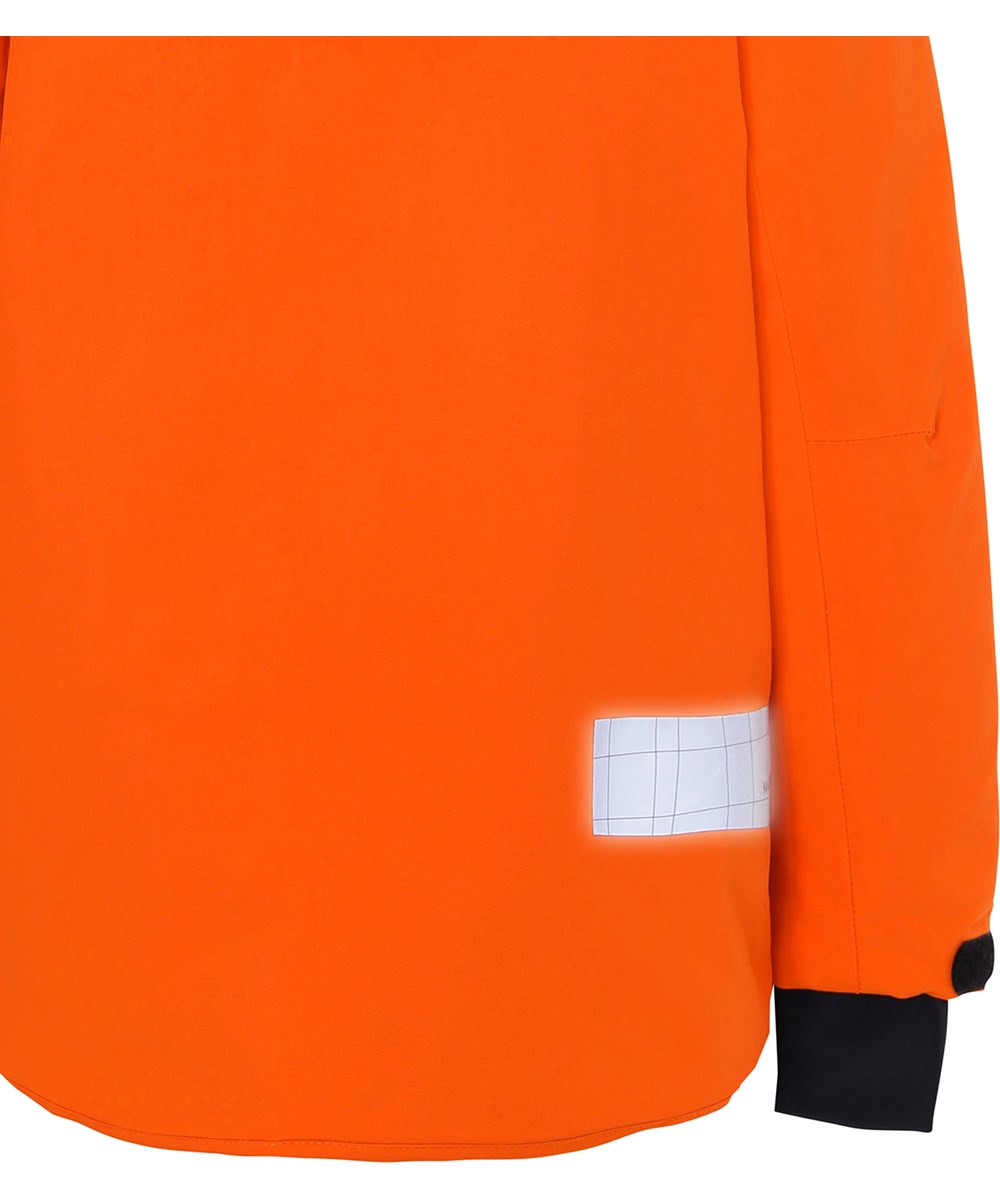Alpine Recycle - Flame - Recycled orange ski vinterjakke