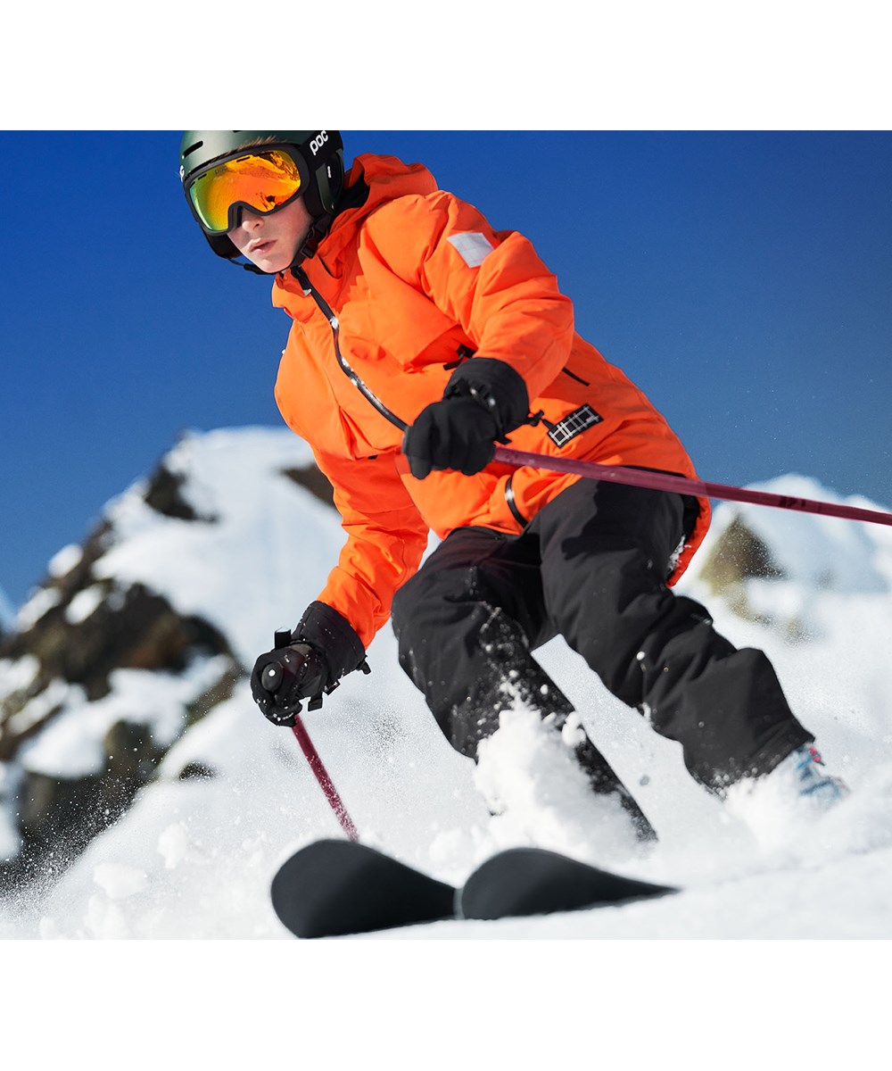 Alpine Recycle - Flame - Recycled orange ski vinterjakke