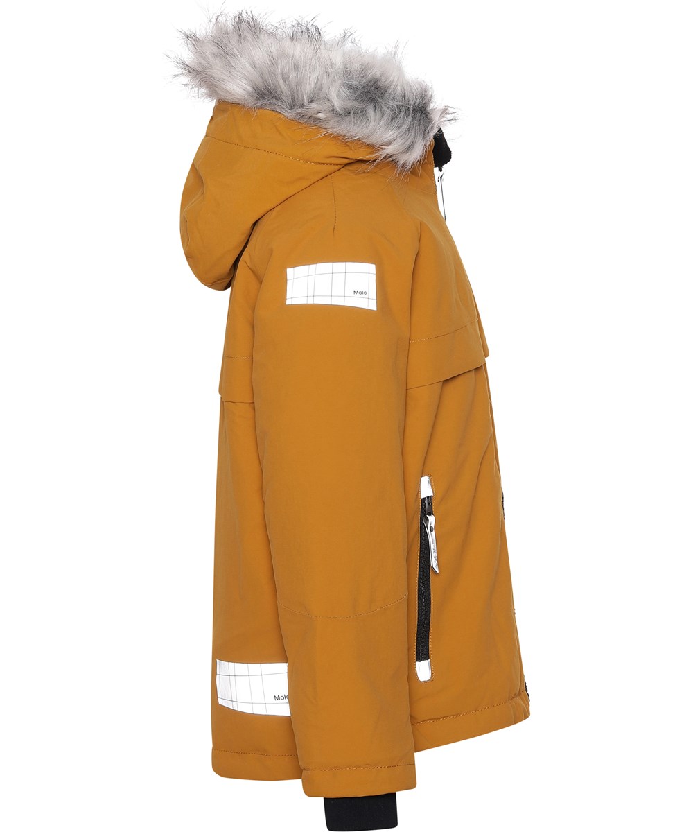 Castor Fur Recycle - Autumn Leaf - Recycled faux fur senneps vinterjakke