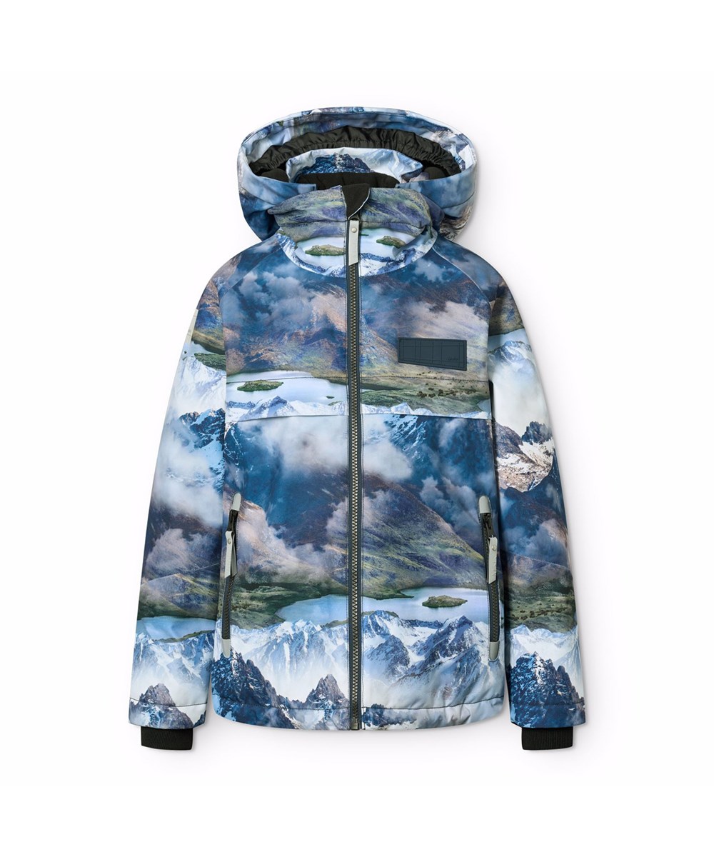 Castor - Snowy Mountains - Vind- og vandtæt vinterjakke til børn i genanvendt polyester samt vatteret med 3M™ Thinsulate™.