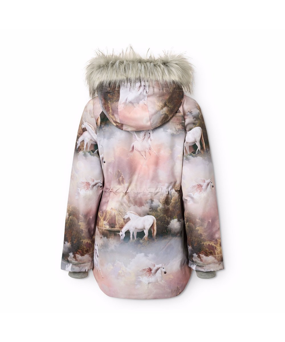 Cathy Fur - Utopia - Vind- og vandtæt vinterjakke til børn i genanvendt polyester samt vatteret med 3M™ Thinsulate™.