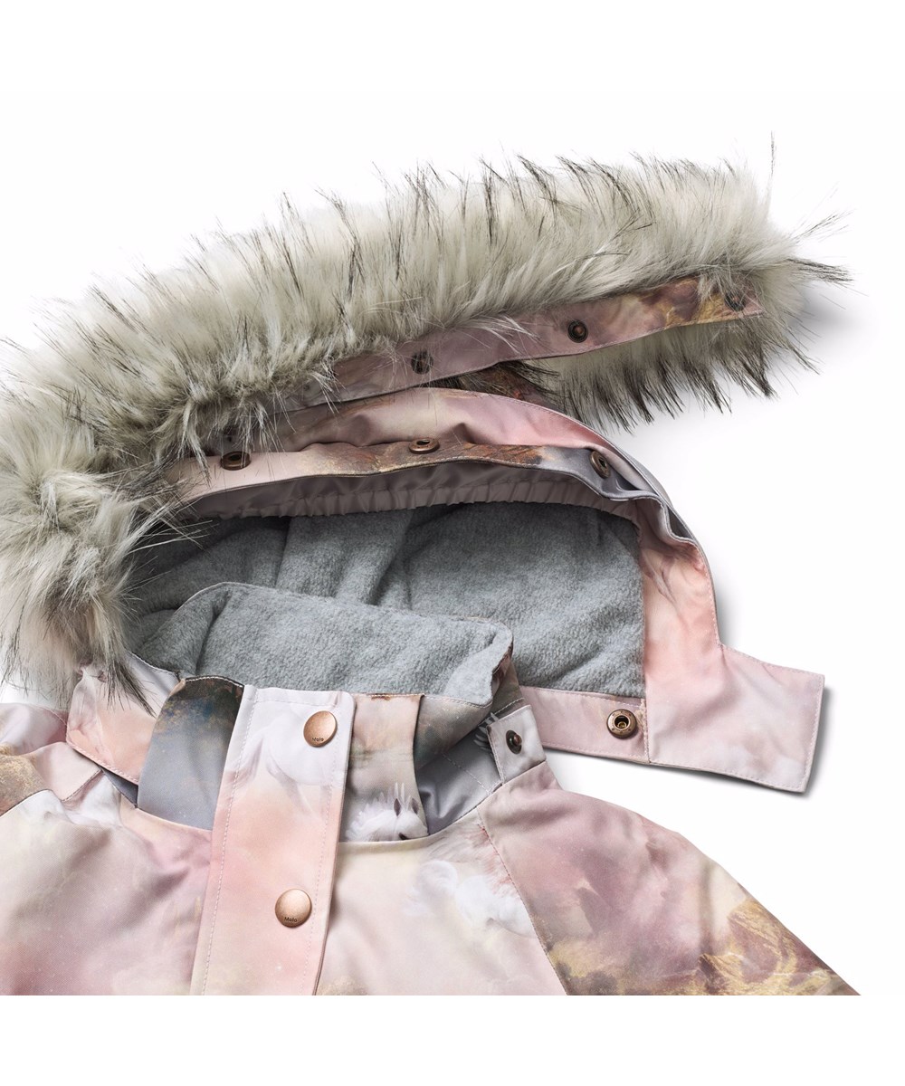 Cathy Fur - Utopia - Vind- og vandtæt vinterjakke til børn i genanvendt polyester samt vatteret med 3M™ Thinsulate™.