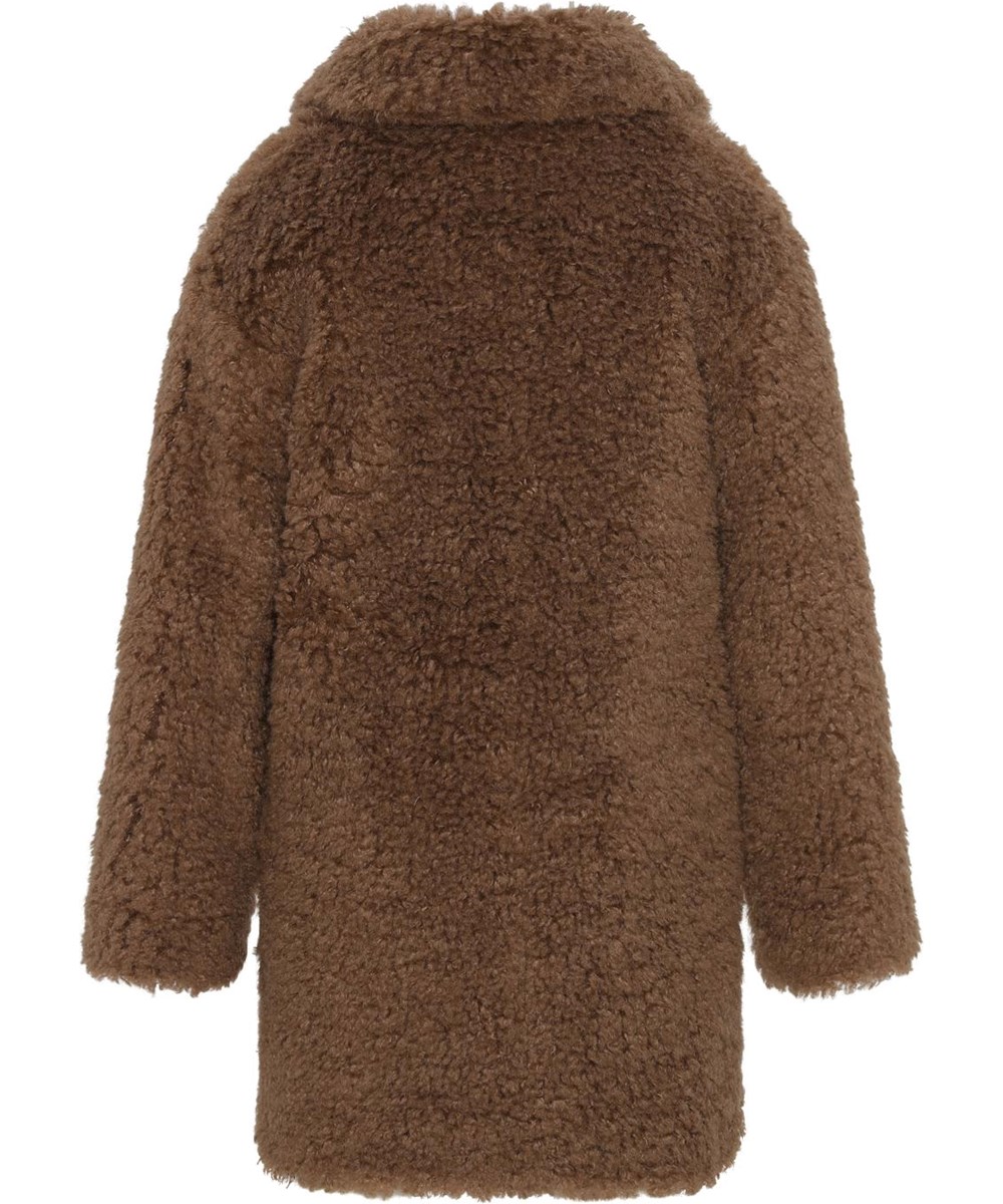 Haili - Deer - Blød brun bamse frakke