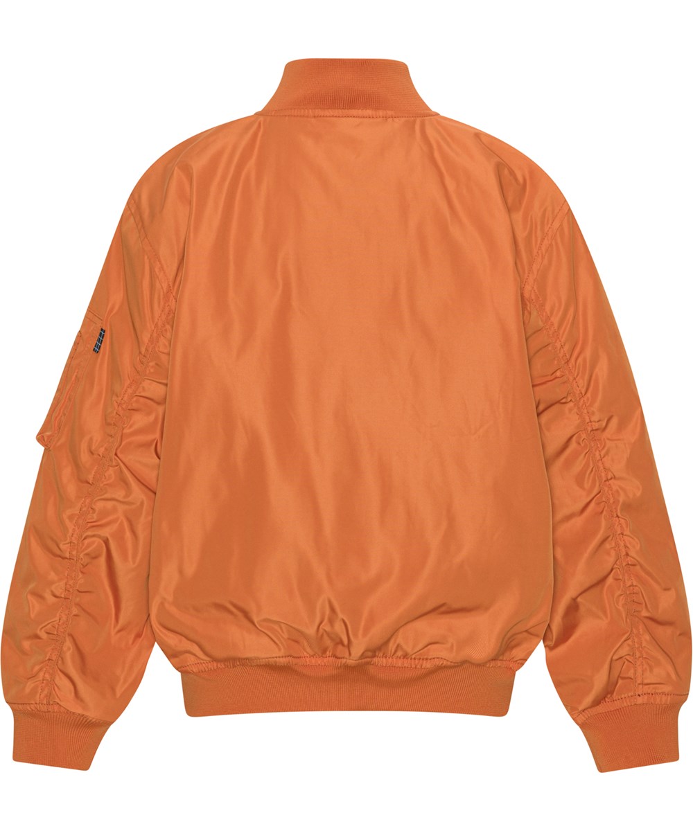 Heath - Sun Power - Orange bomber jakke med space for all