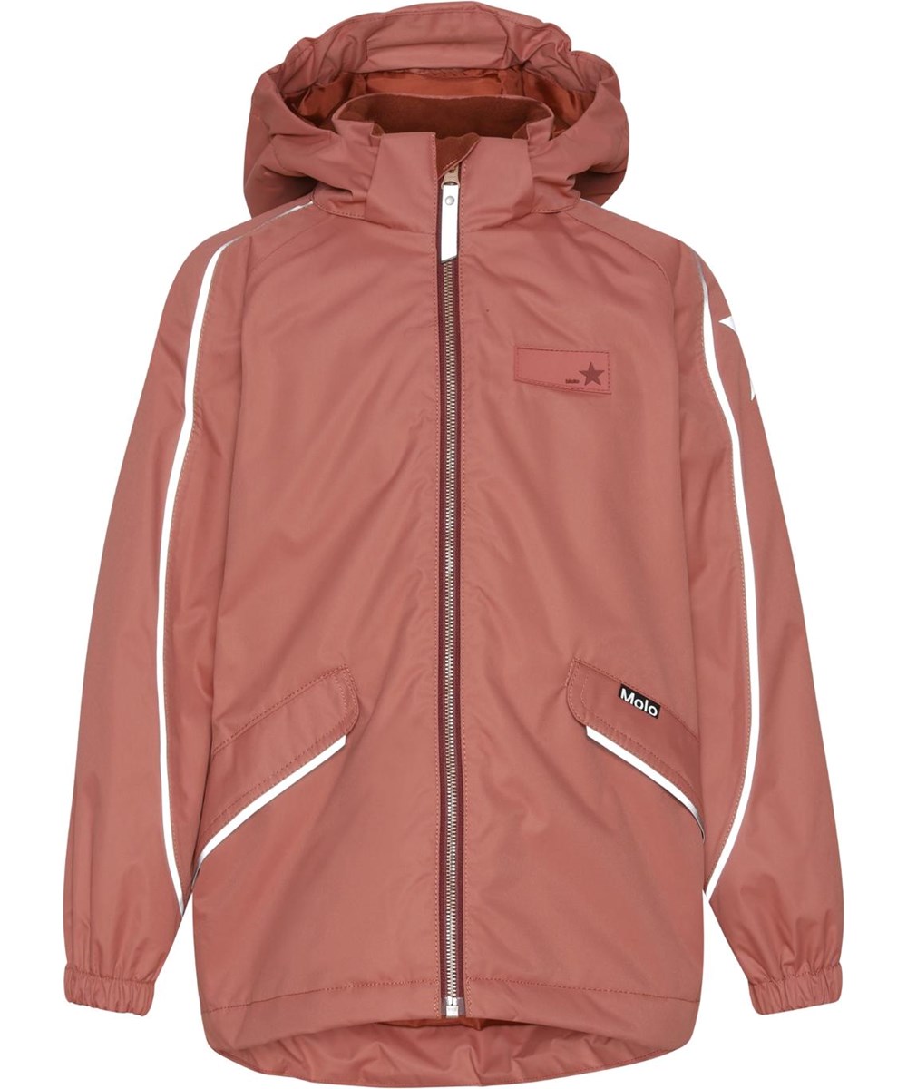 Heiko - Maple - Recycled unisex jakke i rosa