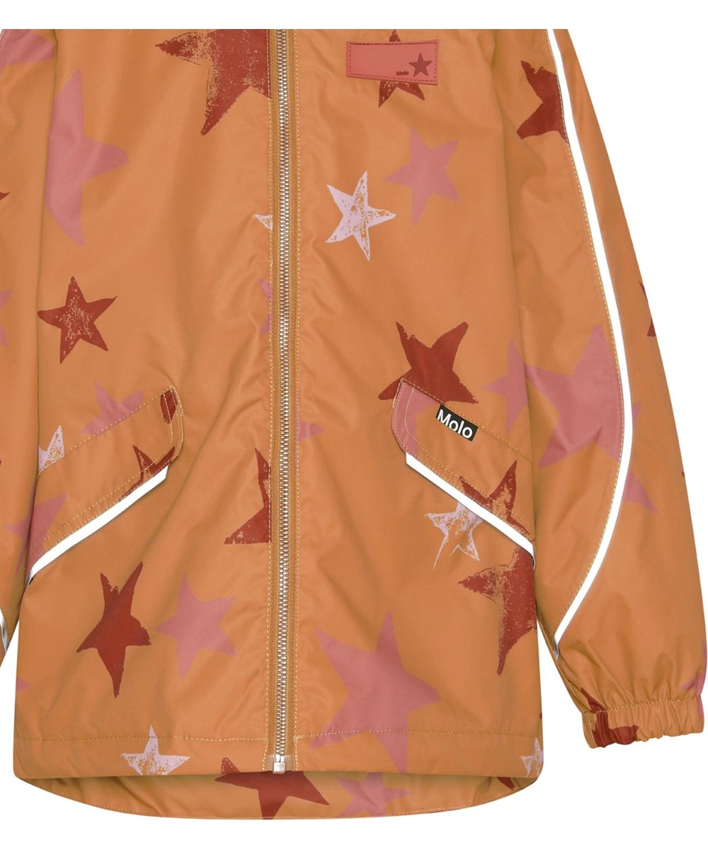 Heiko - Rosewood Star - Recycled unisex jakke med stjerne print