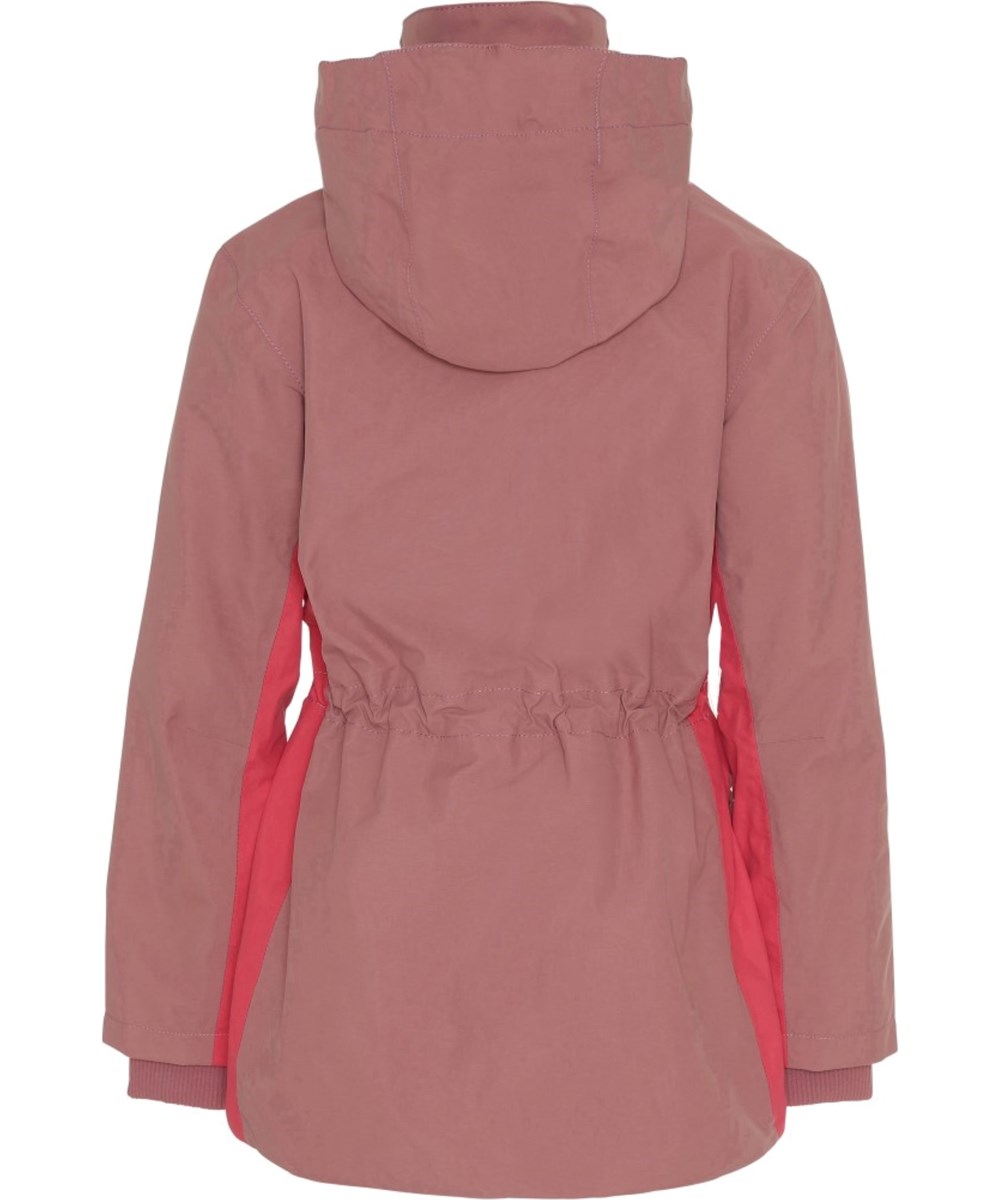 Henrietta - Withered Rose - Rosa og pink parka jakke