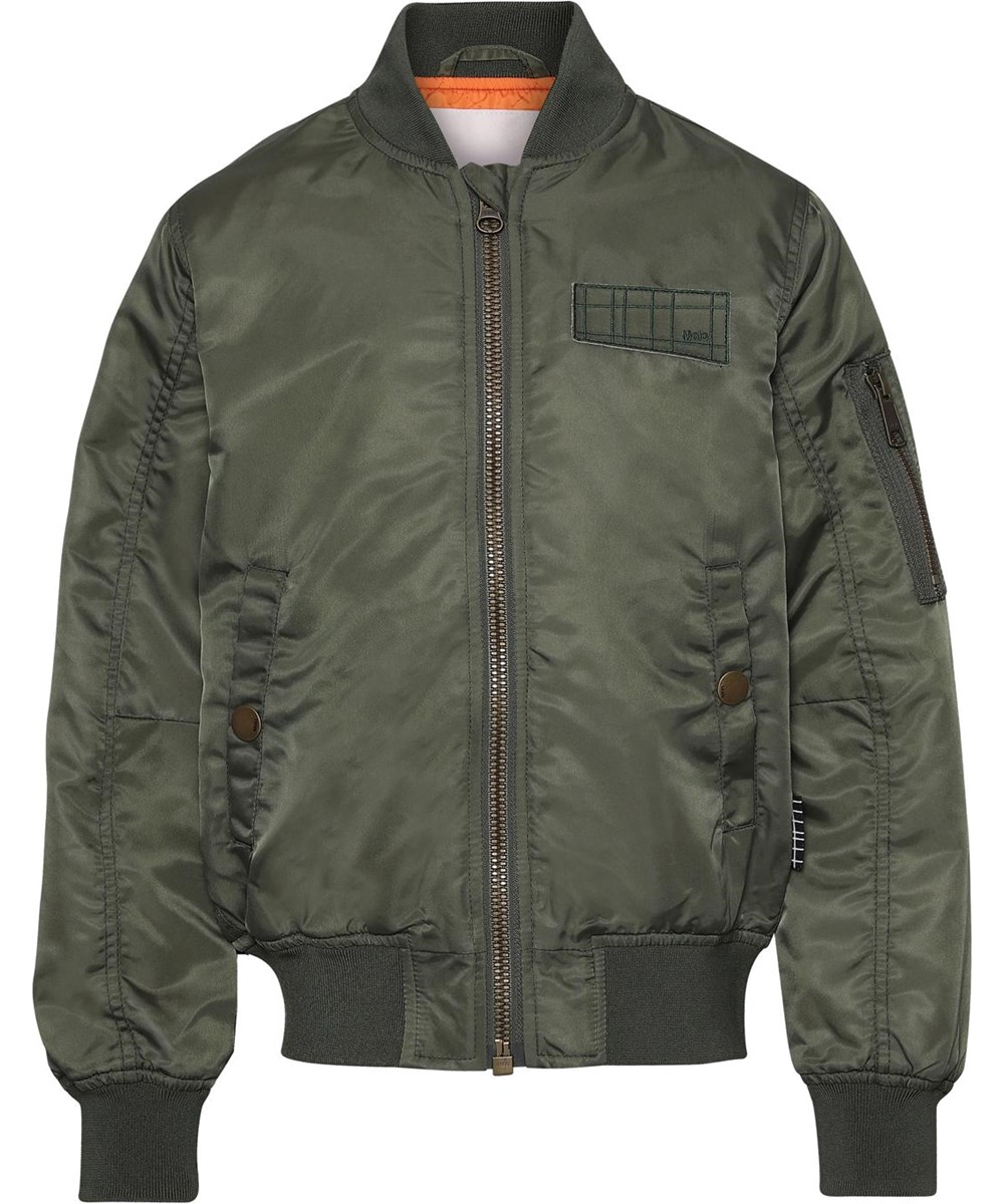 Hiker - Eden - Sporty grøn bomber jakke