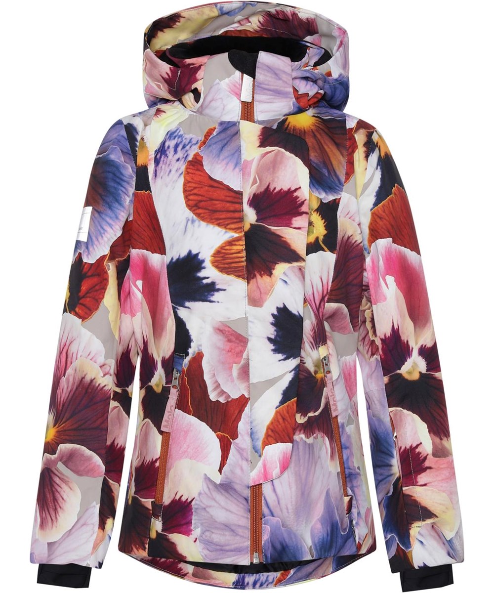 Pearson - Giant Floral - Recycled skijakke med blomster print