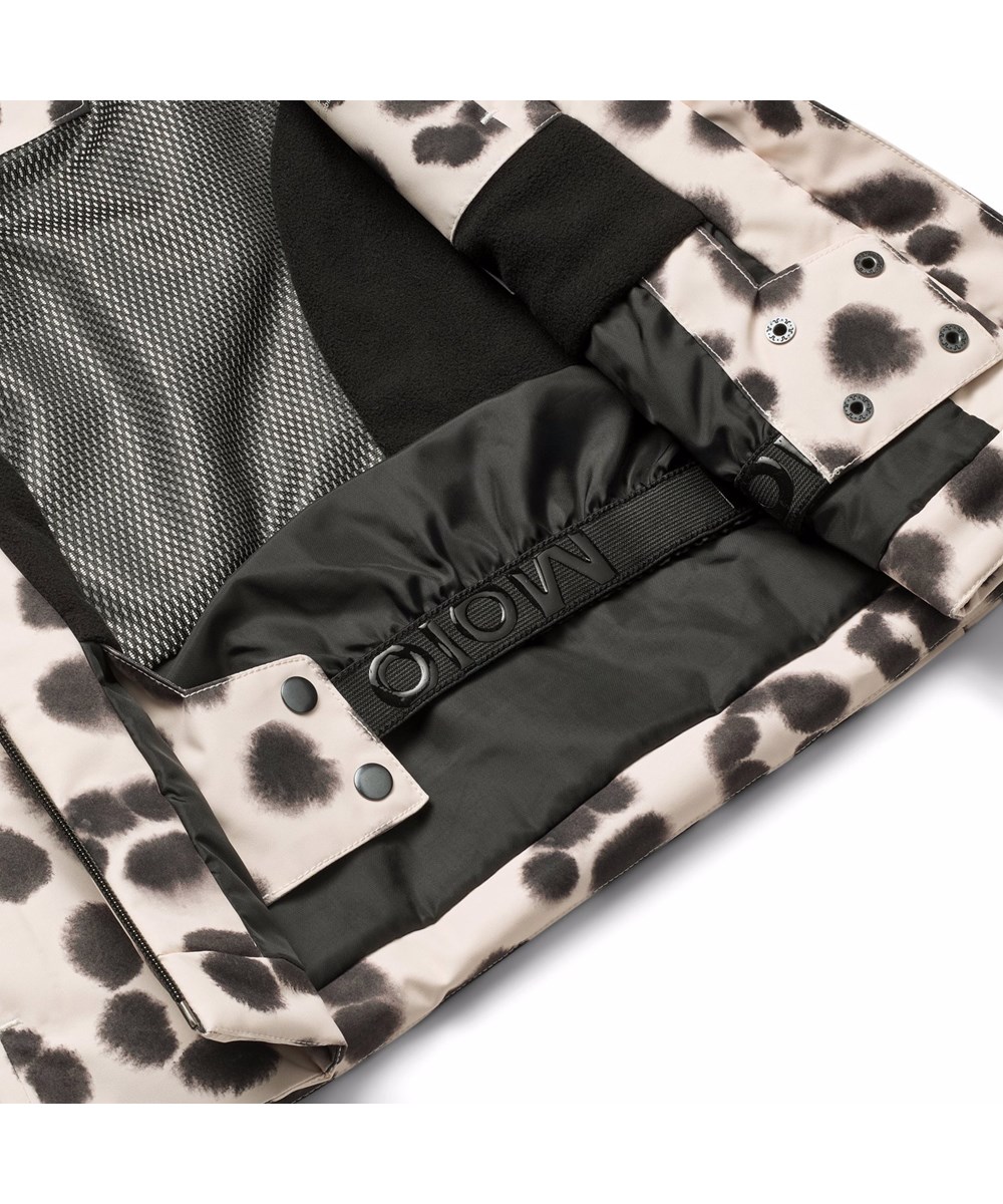 Pearson - Snow Leo - Vind- og  vandtæt vinterjakke i leopardprint til børn i genanvendt polyester med genanvendt polyester fyld og 3M™ Thinsulate™.