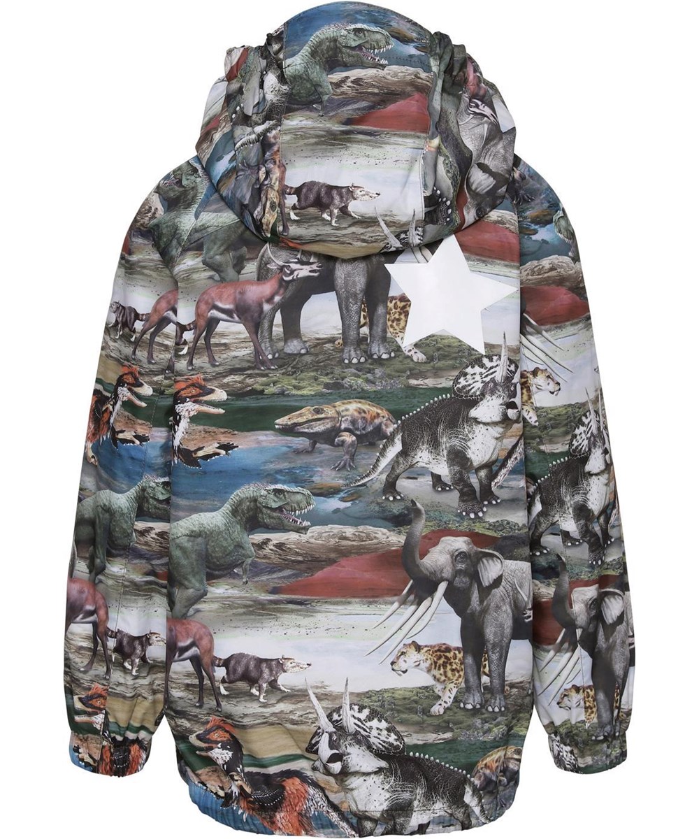 Waiton - Ancient Animals - Regnjakke med print af dinosauer