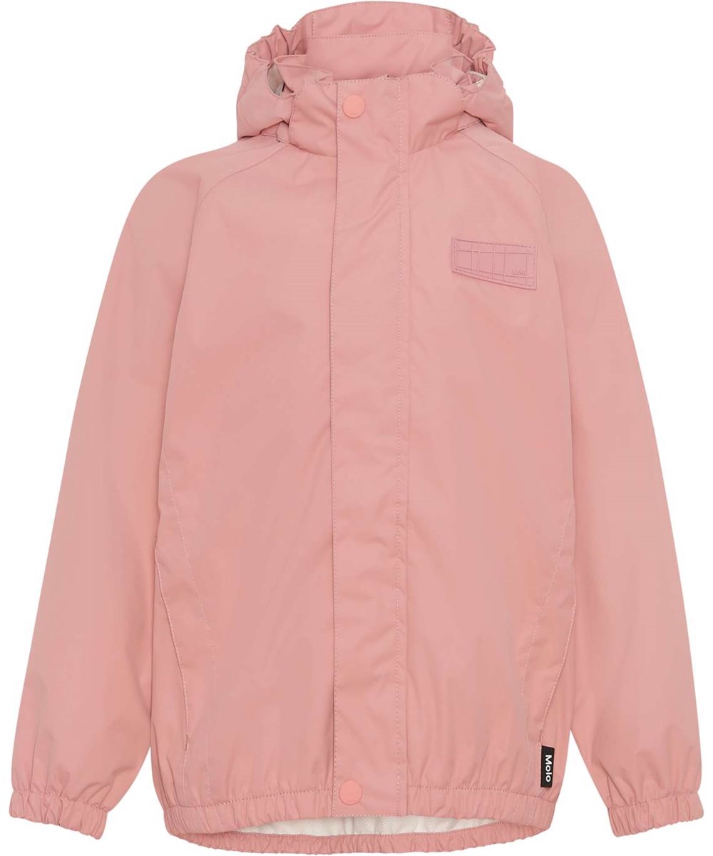 Waiton - Rosewater - Let og åndbar regnjakke i rosa