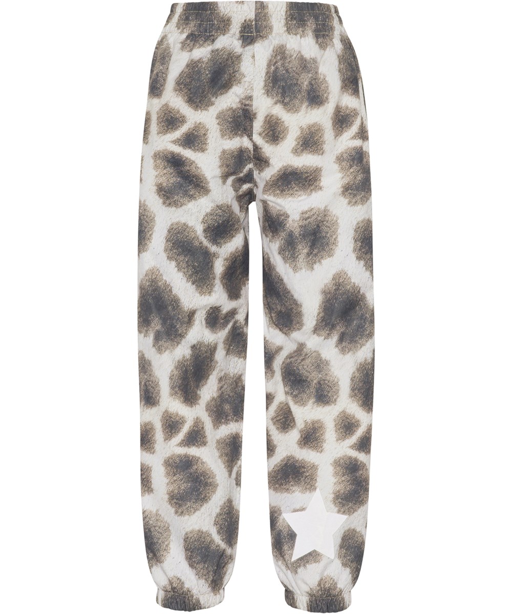 Waits - Giraffe - Regnbukser med giraf print og stjerne refleks